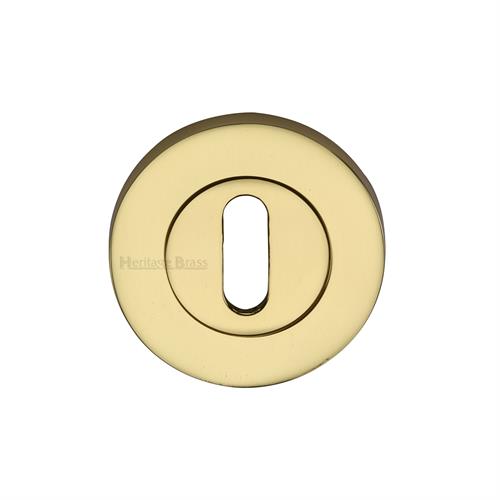 Heritage Brass RS2000-PB Key Escutcheon Polished Brass finish