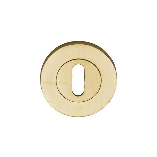 Heritage Brass RS2000-SB Key Escutcheon Satin Brass finish
