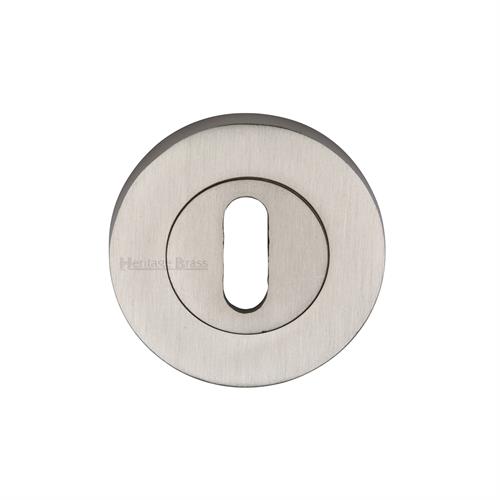 Heritage Brass RS2000-SN Key Escutcheon Satin Nickel finish