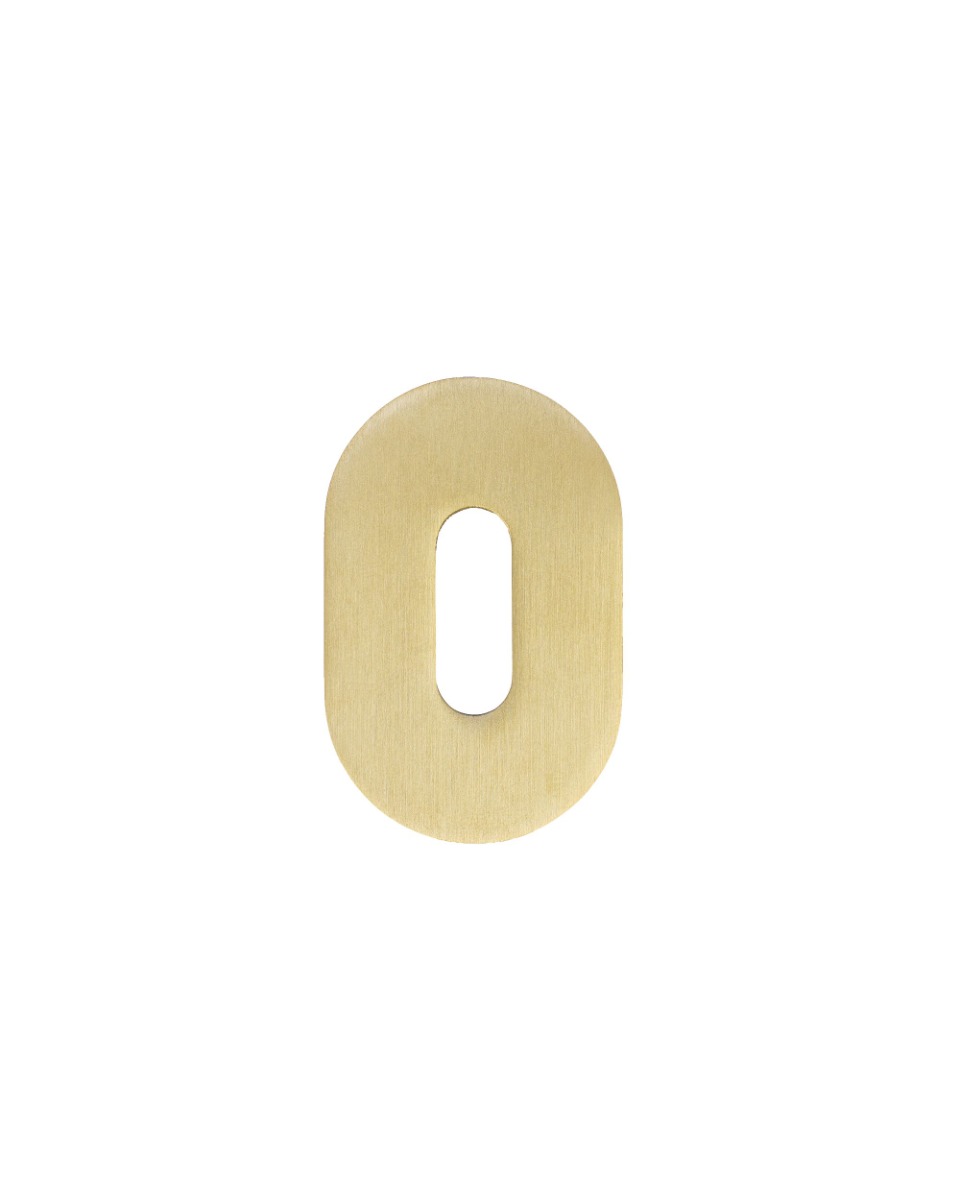 Standard Profile Escutcheons Pair-Rosso Mini-50 x 32 x 3-PVD Satin Brass-PVDSB Rosso Technica-RT002-MINI-PVDSB
