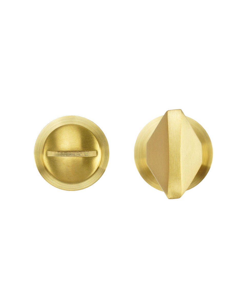 Turn and Release-Rosso Mini-PVD Satin Brass-PVDSB Rosso Technica-RT004-MINI-PVDSB