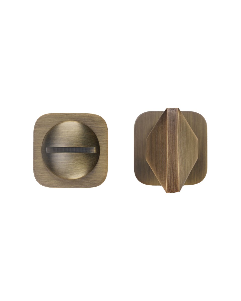 Turn and Release-Rosso Mini Squircle-Antique Brass Rosso Technica-RT004-MINISQ-AB