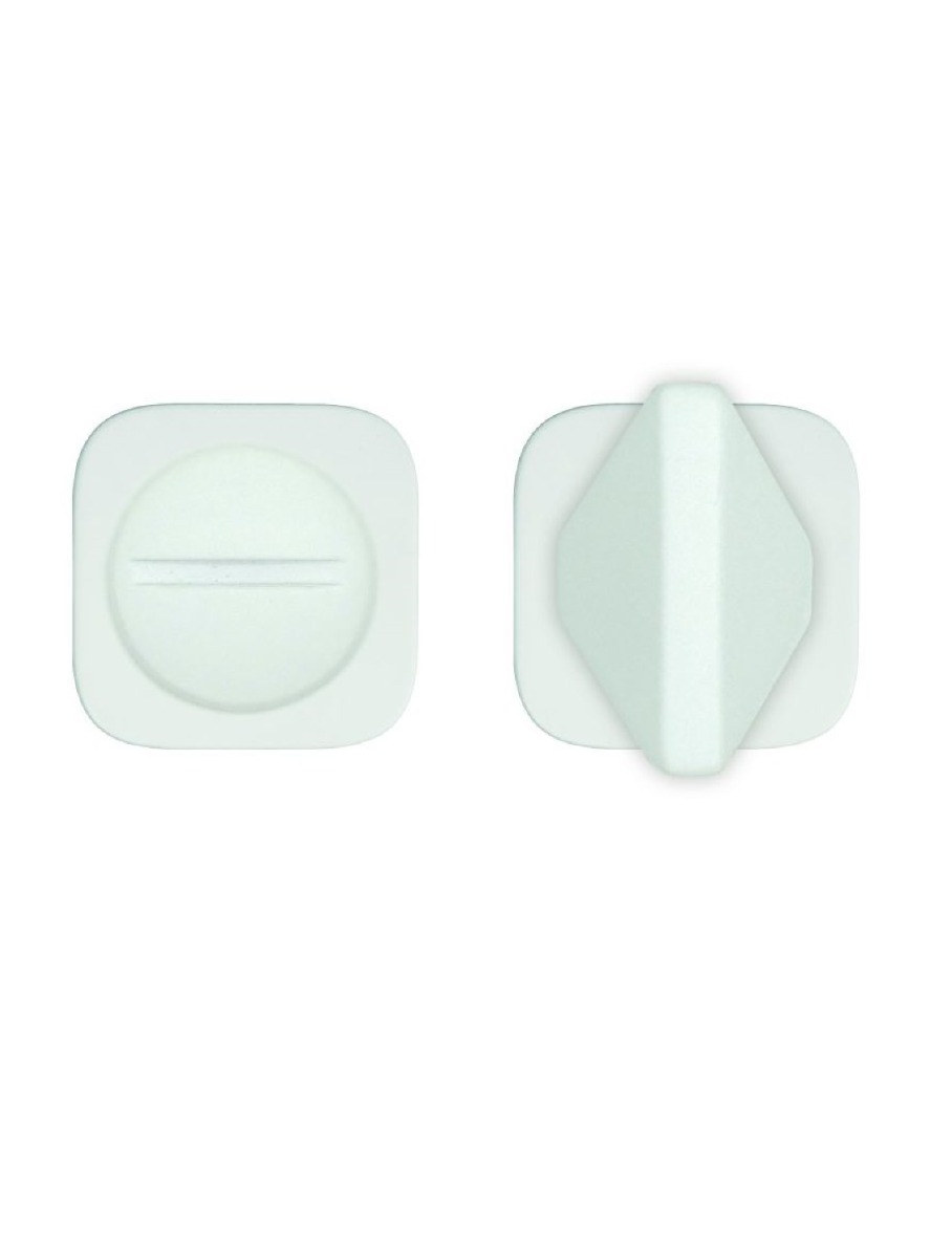 Turn and Release-Rosso Mini Squircle-Powder Coat White-Powder Coated White Rosso Technica-RT004-MINISQ-PCW