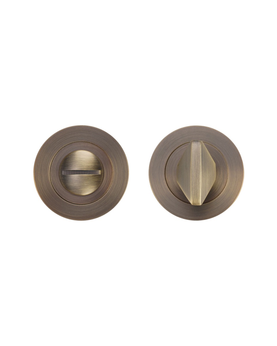 Turn and Release-Rosso Slim-Antique Brass Steel Rosso Technica-RT004-SLIM-AB