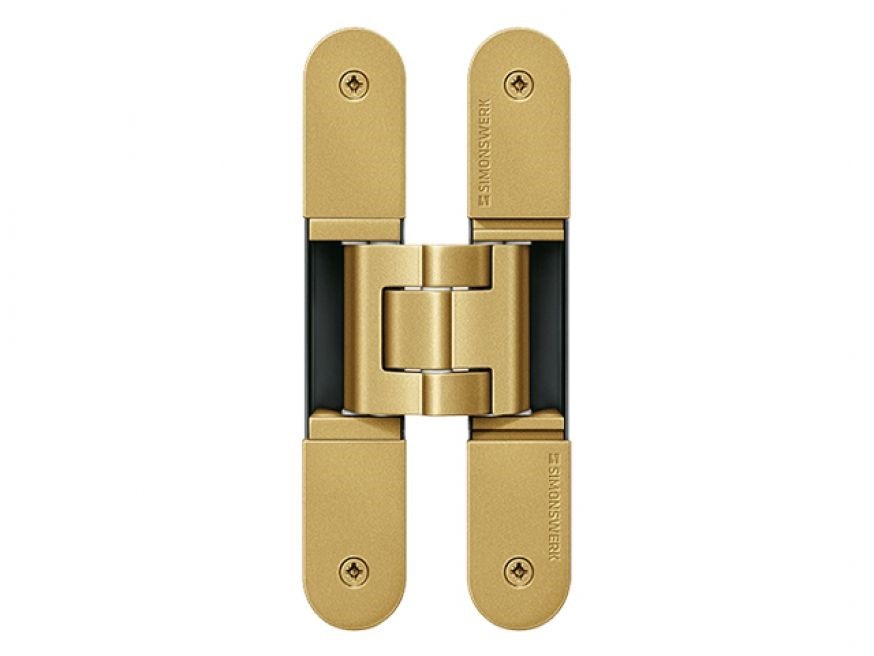 Simonswerk Tectus Te540 3D Adjustable Concealed Hinges Sw047 Satin Brass