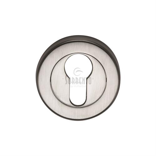 Sorrento SC-0192-SC Euro Profile Cylinder Escutcheon Satin Chrome finish