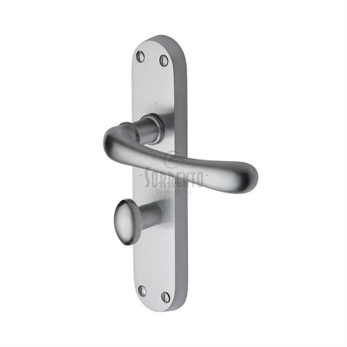 Sorrento SC-6330-SC Door Handle for Bathroom Donna Design Satin Chrome finish