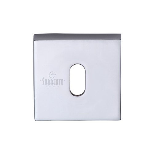 Sorrento SC-SQ5002-PC Concealed Square Keyhole Escutcheon Polished Chrome finish