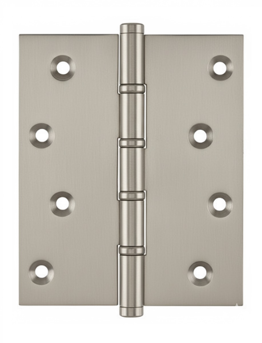 Simonswerk P1575 Ball Race Brass Butt Projection Hinges 127mm x 100mm c/w Screws Satin Nickel