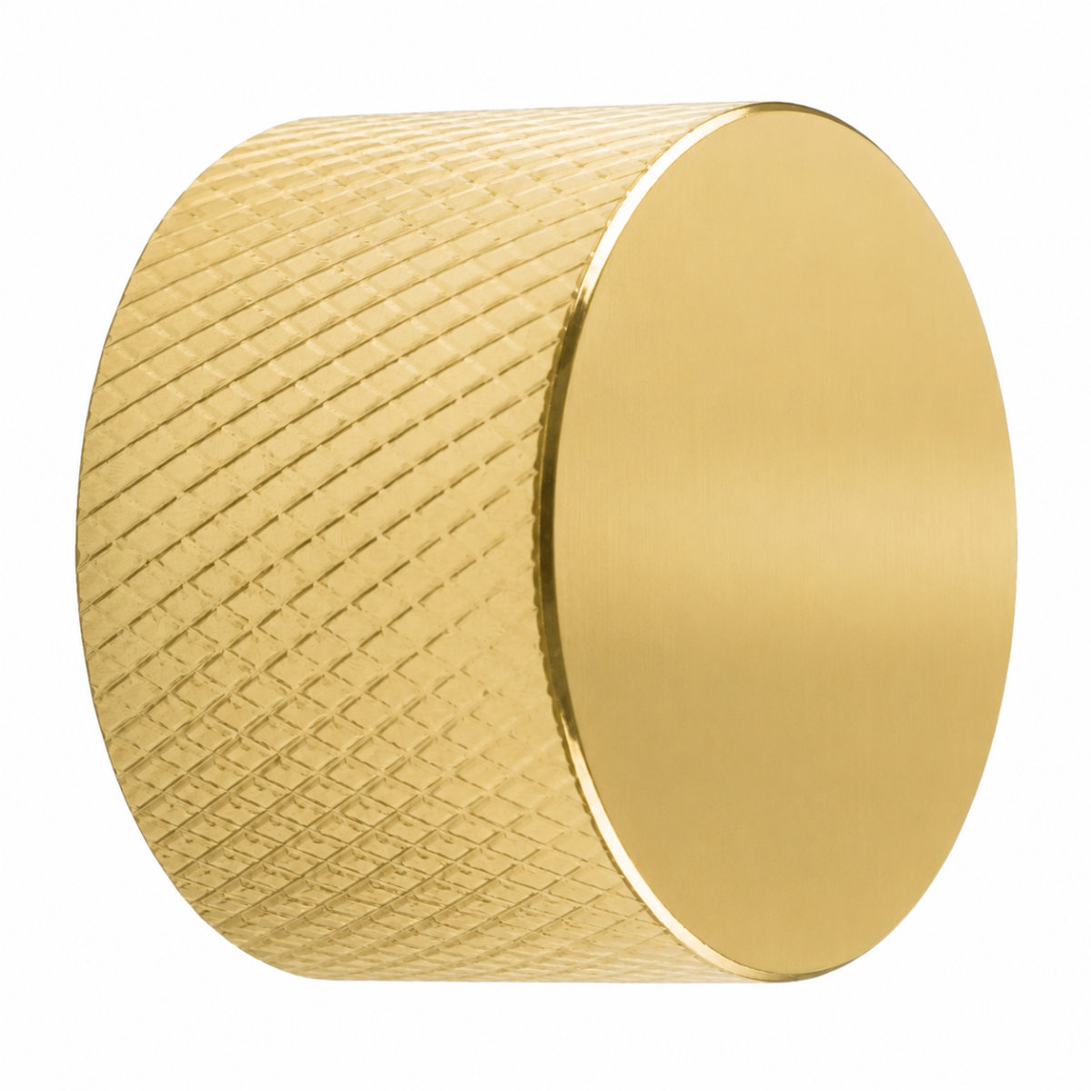 Eurolite Knurled Dimmer Knob - Polished Brass SPKDIMPB