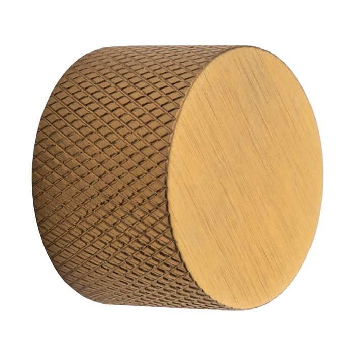 Eurolite Knurled Dimmer Knob - Satin Brass