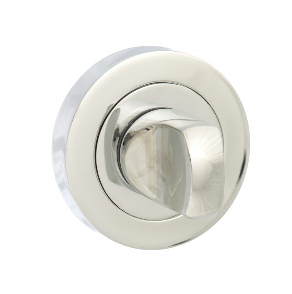 Senza Pari WC Turn and Release on Round Rose - Polished Chrome SPMWCCP