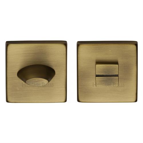 Heritage Brass SQ4043-AT Square Thumbturn & Emergency Release Antique finish