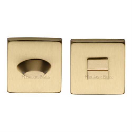 Heritage Brass SQ4043-SB Square Thumbturn & Emergency Release Satin Brass finish