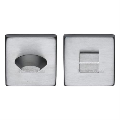 Heritage Brass SQ4043-SC Square Thumbturn & Emergency Release Satin Chrome finish