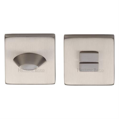 Heritage Brass SQ4043-SN Square Thumbturn & Emergency Release Satin Nickel finish
