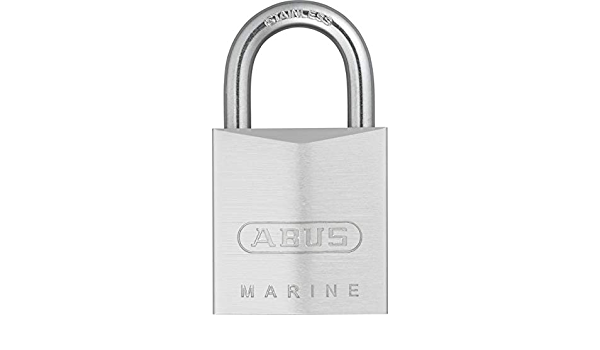 ABUS 75IB/30 Brass Key Differed S/Steel Shackle Brass Padlock 75 Size 30mm