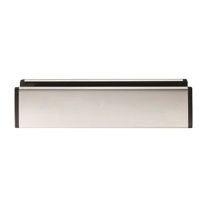 Eurospec SWE1050SSS Stainless Steel Sleeved Letter Plate 300 X 70mm (Lbx80003) Satin Stainless Steel