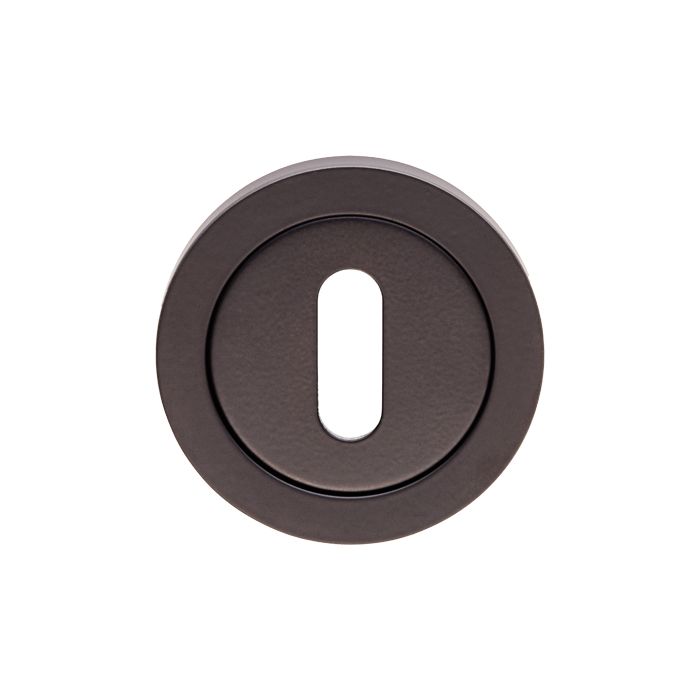 Eurospec SWL103MB Escutcheon - Lock Profile On Concealed Fix Round Rose Matt Black