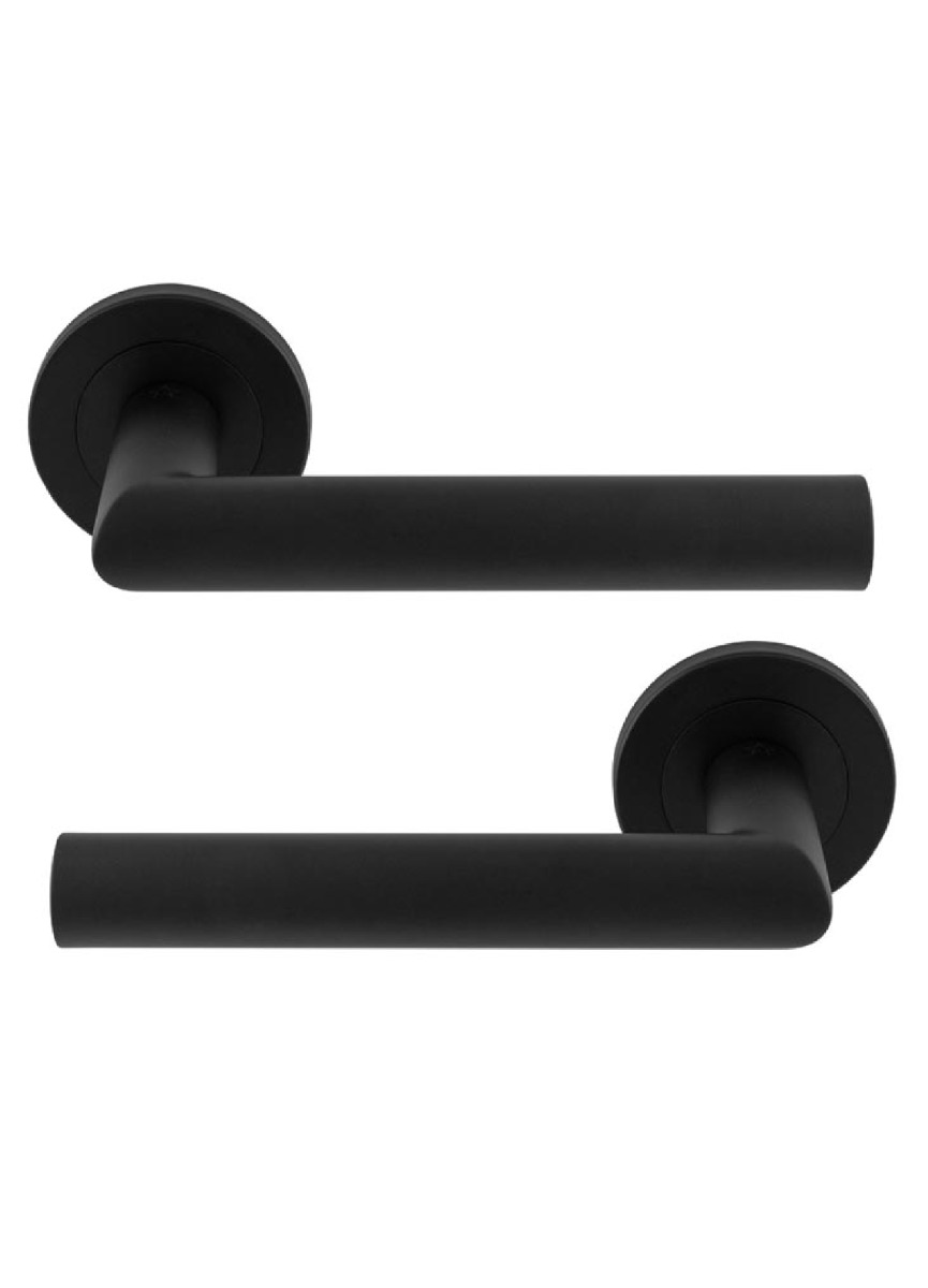 Eurospec SWL1192MB Steelworx Treviri Lever On Concealed Fix Round Rose