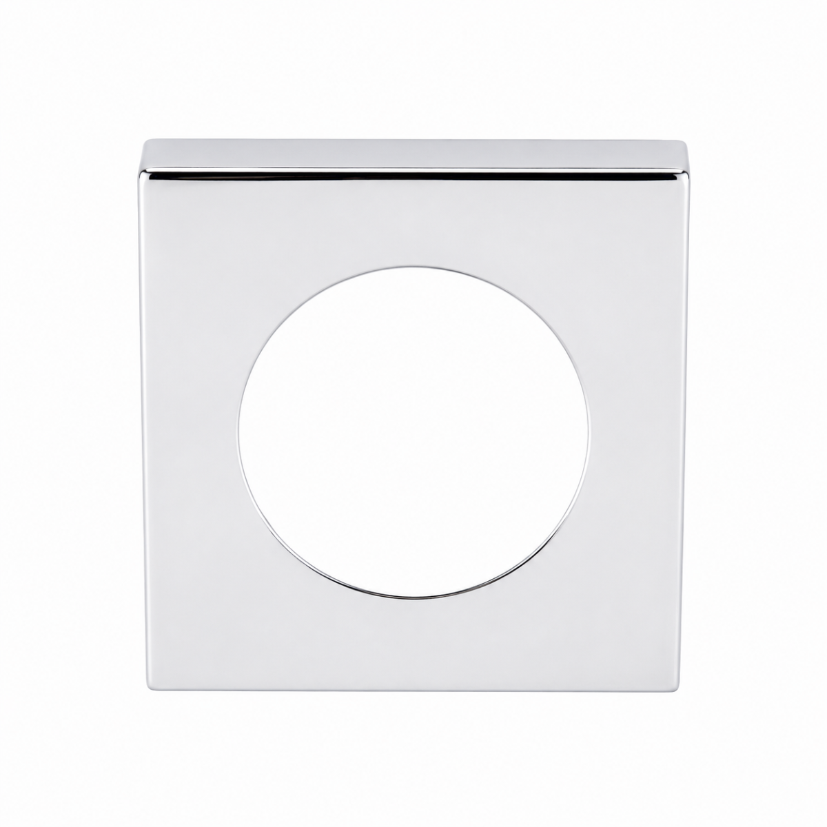 Serozzetta SZMRSQCP Square Szm Outer Rose Cover Pack Polished Chrome