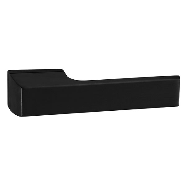 Tupai Rapido RetaLine Panela Designer Lever on Long Rose - (Without Decorative Plate) - Pearl Black T3099LMB