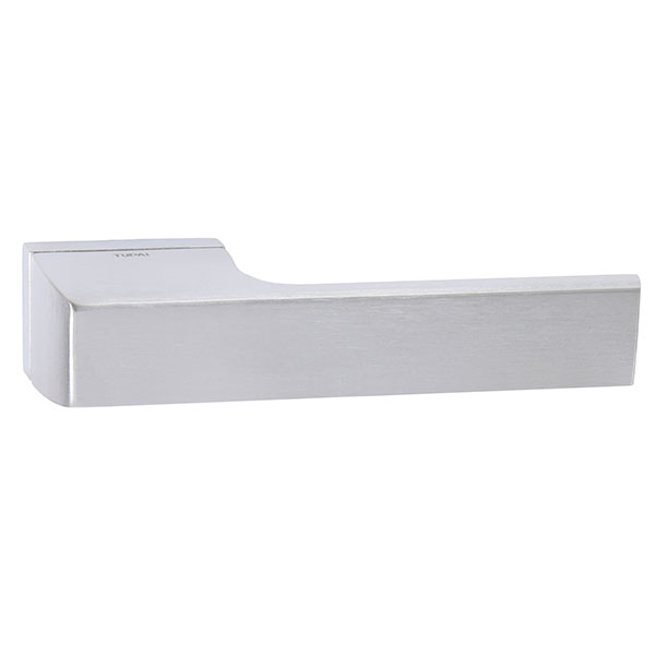 Tupai Rapido RetaLine Panela Designer Lever on Long Rose - (Without Decorative Plate) - Satin Chrome T3099LSC
