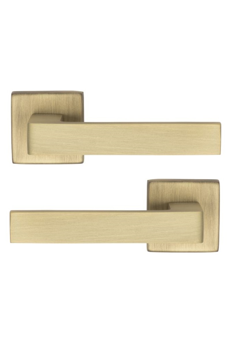 Manital TC5AB Techna Lever On Concealed Fix Square Rose Bgo (Brushed Bronze Matt) Brushed Bronze Matt