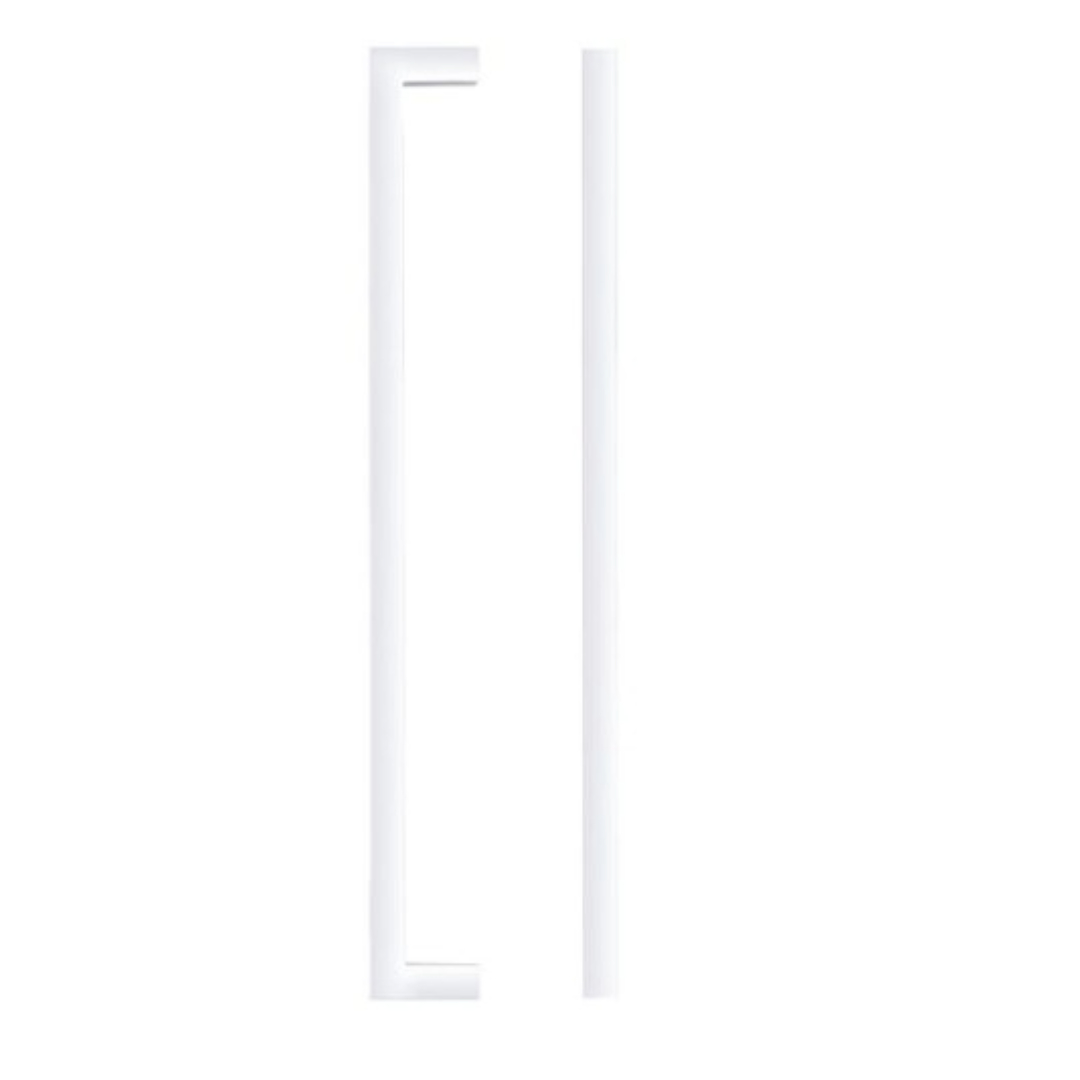 Zoo Hardware TDFPS-160-CP Square Block Cabinet handle 160mm CTC Polished Chrome Finish