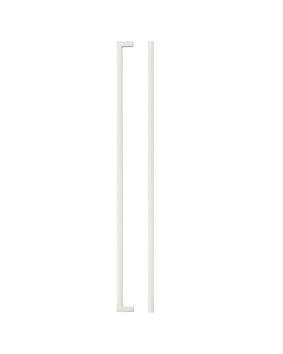 Zoo Hardware TDFPS-448-BN Square Block Cabinet handle 448mm CTC Brushed Nickel Finish