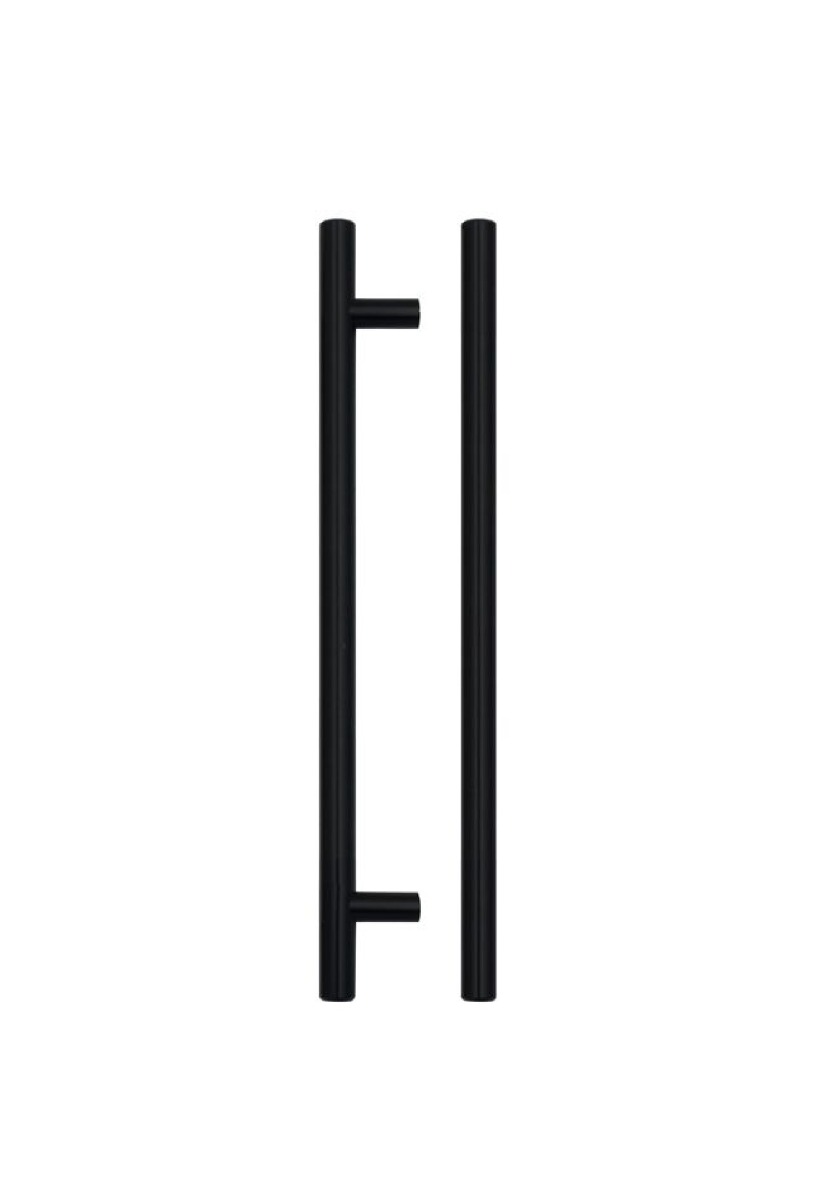 Zoo Hardware TDFPT-192-252MB T Bar Cabinet handle 192mm CTC, 252mm Total length Matt Black Finish