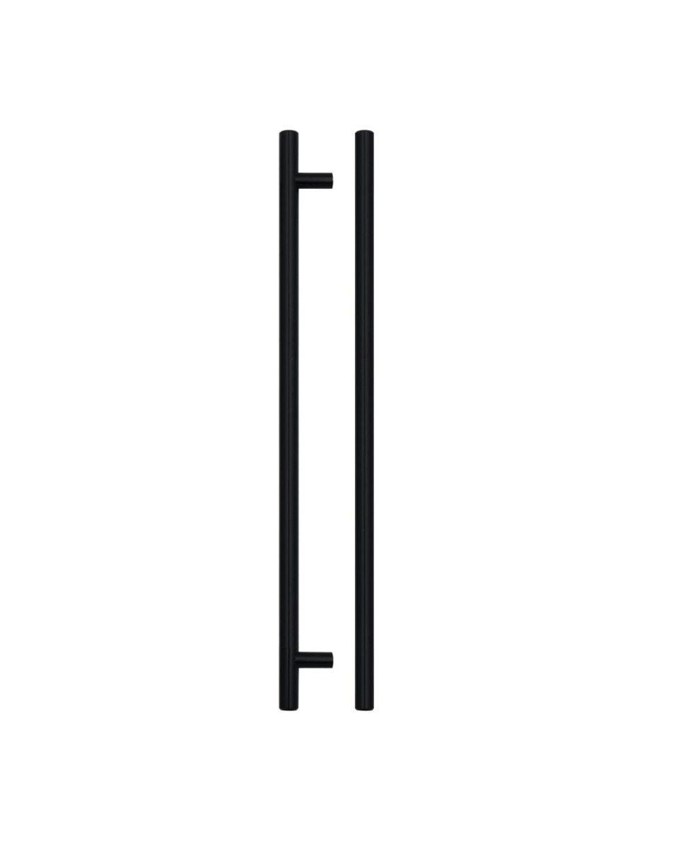 Zoo Hardware TDFPT-288-348MB T Bar Cabinet handle 288mm CTC, 348mm Total length Matt Black Finish