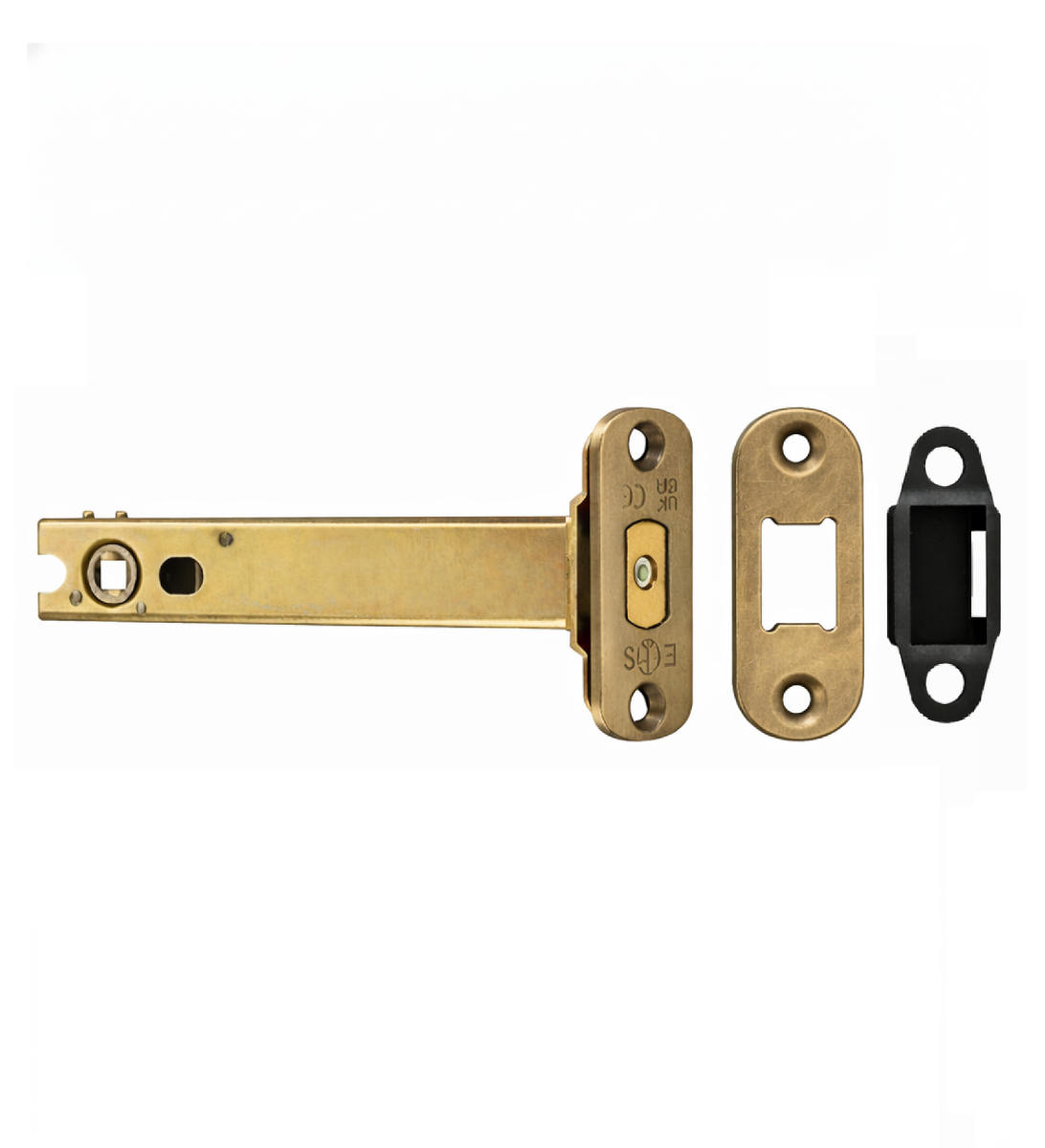 Heavy Duty Deadbolt 127mm - 8mm Follower - Radius Antique Brass TLD5850AB/R Eurospec