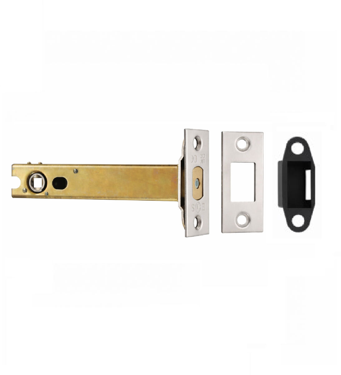 Heavy Duty Deadbolt 127mm - 8mm Follower - Square Polished Stainless Steel TLD5850BSS Eurospec