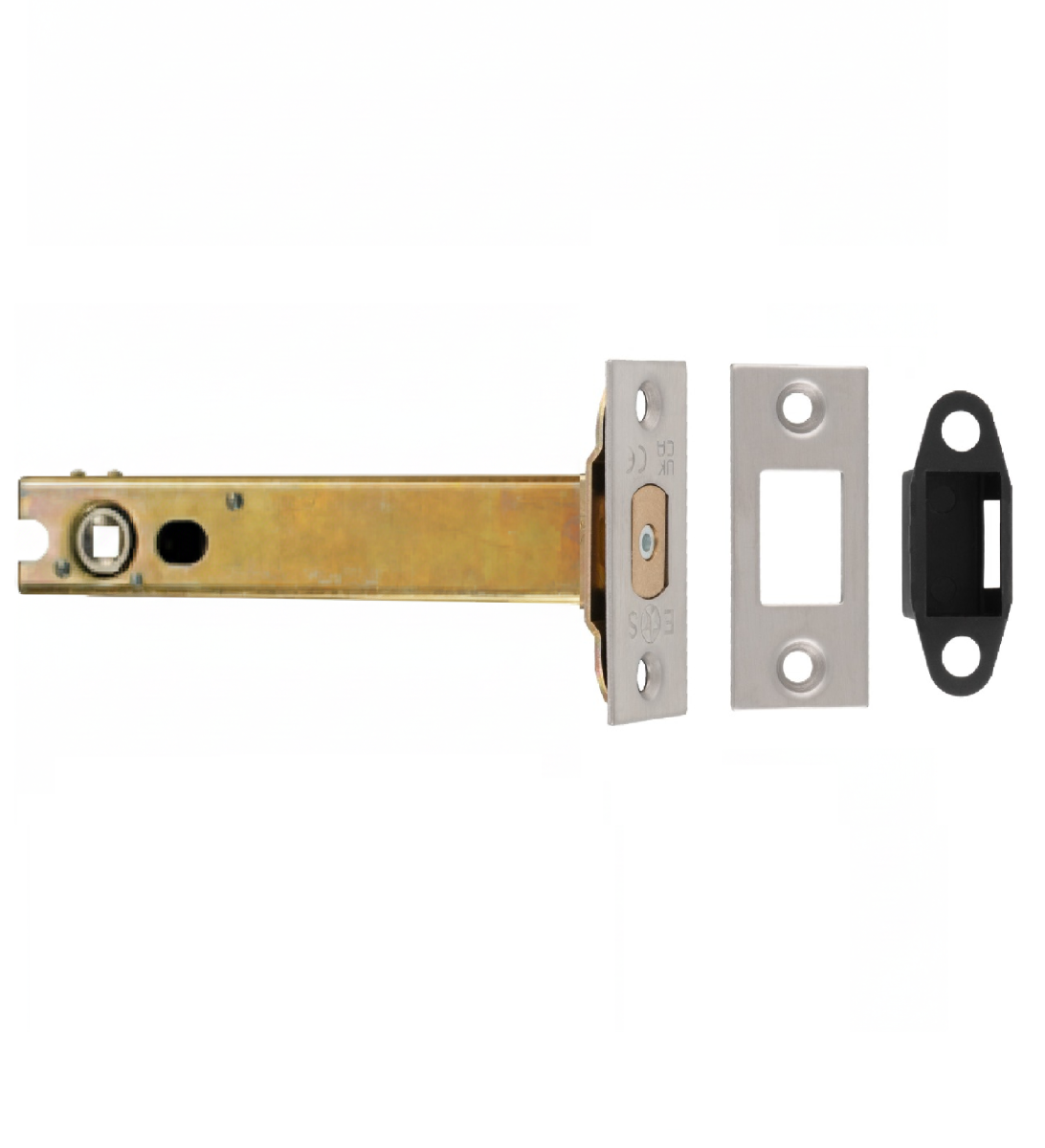 Heavy Duty Deadbolt 127mm - 8mm Follower - Square Satin Stainless Steel TLD5850SSS Eurospec