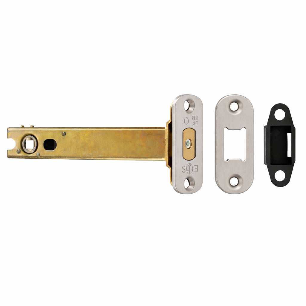 Heavy Duty Deadbolt 127mm - 8mm Follower - Radius Satin Stainless Steel TLD5850SSS/R Eurospec