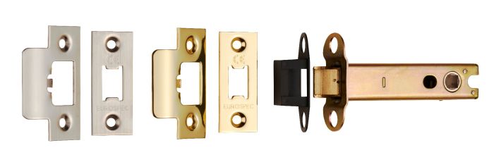 Eurospec TLS5040SSS Easi - T Heavy Sprung Tubular Latch 102mm Satin Stainless Steel