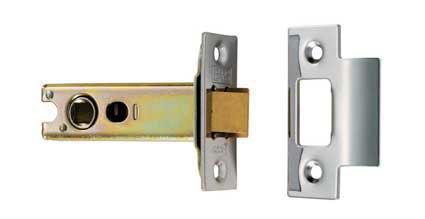 Eurospec TLS5050SSS Easi - T Heavy Sprung Tubular Latch 127mm Satin Stainless Steel