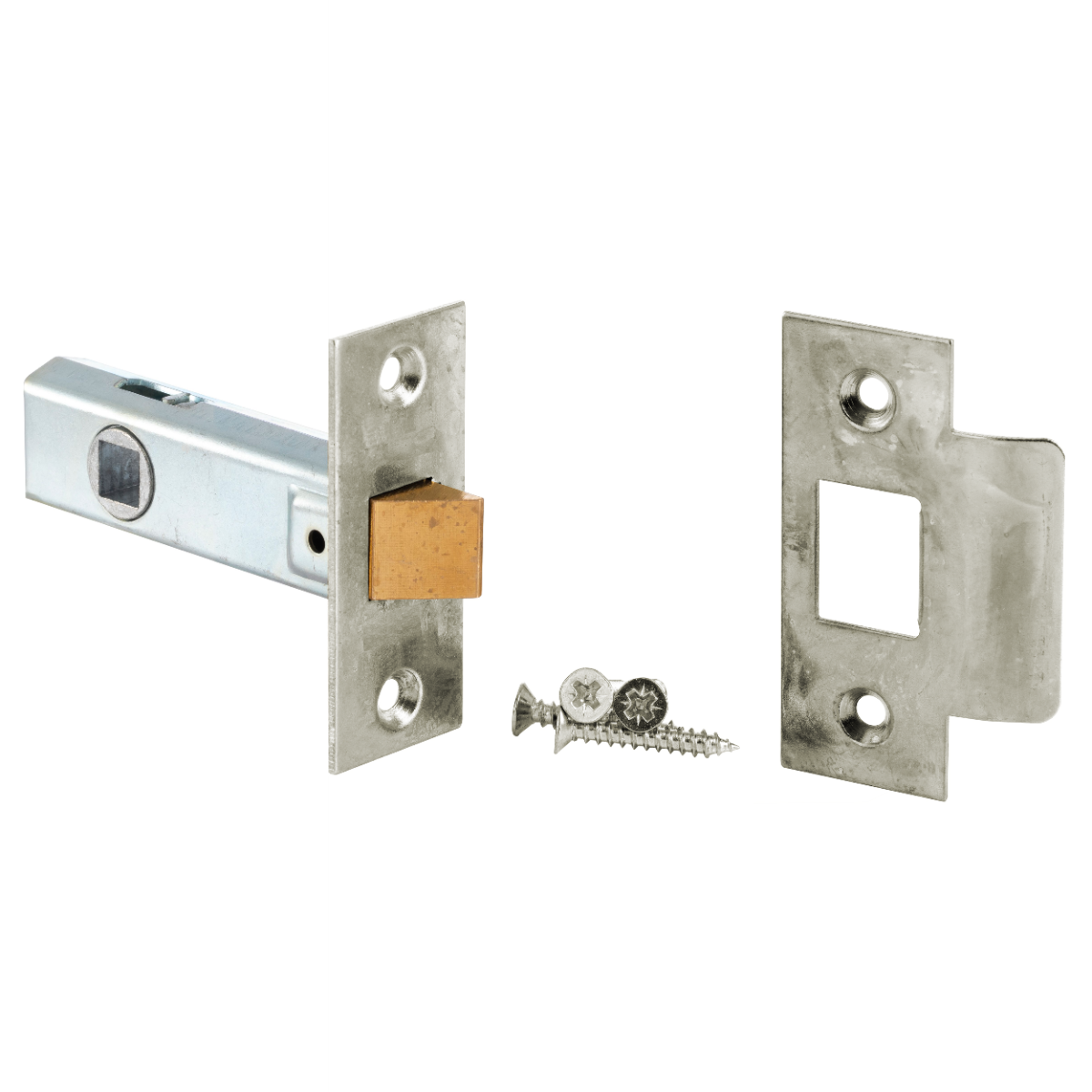 IRONZONE Tubular Mortice Latch 64mm - Bright Zinc Plated