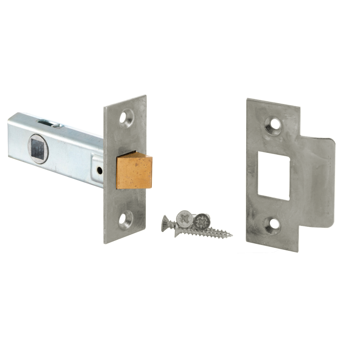 IRONZONE Tubular Mortice Latch 64mm - Satin Nickel