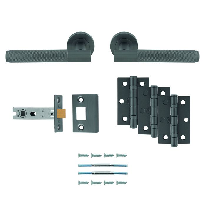 SEROZZETTA Lagos Latch Pack - Ultimate Door Pack UDP010ANT/INTB Anthracite