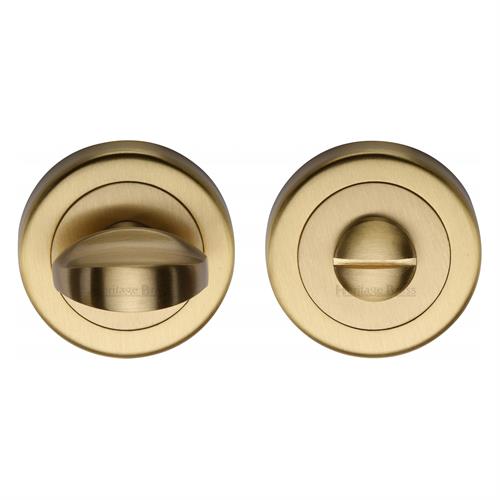 Heritage Brass V0678-SB Thumbturn & Emergency Release Satin Brass finish