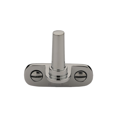 Heritage Brass Cranked Casement Stay Pin Polished Chrome V1002-PC