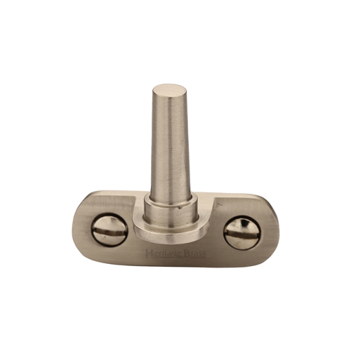 Heritage Brass Cranked Casement Stay Pin Satin Nickel V1002-SN