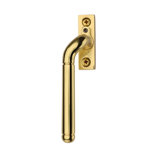 Heritage Brass Lockable Espagnolette Left Handed Polished Brass V1006L LH-PB