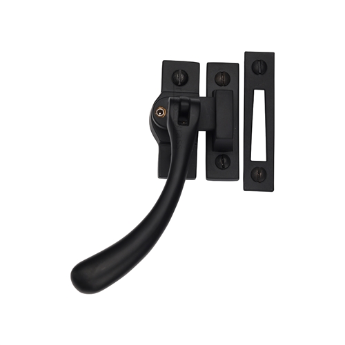 Heritage Brass Lockable Casement Window Fastener Ball Design  Matt Black V1008L MP/HP-BKMT