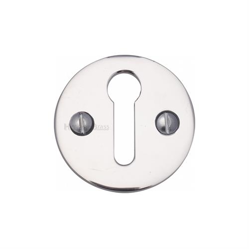 Heritage Brass V1010-PC Keyhole Escutcheon Polished Chrome finish