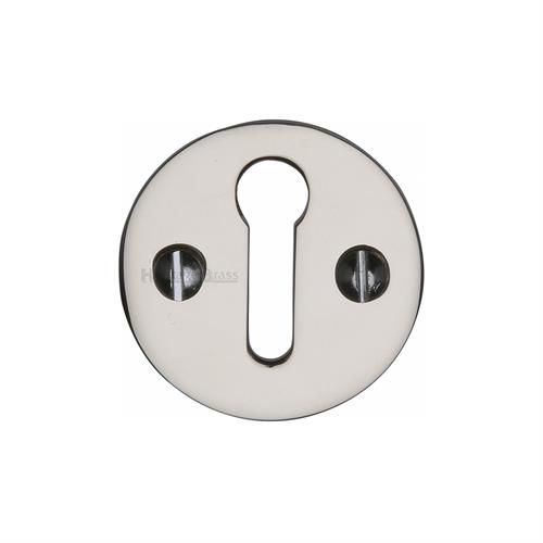 Heritage Brass V1010-PNF Keyhole Escutcheon Polished Nickel finish