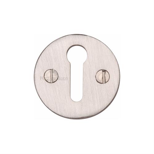 Heritage Brass V1010-SN Keyhole Escutcheon Satin Nickel finish