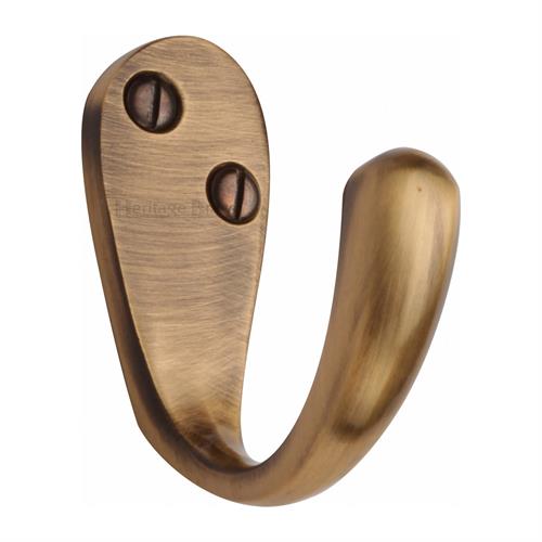 Heritage Brass V1040-AT Single Robe Hook Antique finish